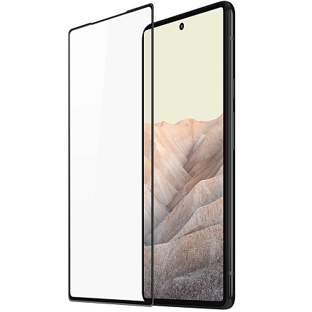 Защитное стекло для Google Pixel 6 на весь экран противоударное Dux Ducis 10D черное
