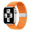 Ремешок-браслет для Apple Watch 2, 3, 4, 5, 6, 7, 8, SE 38, 40 и 41 мм текстильный Hurtel Fabric оранжевый