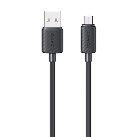 Кабель USB - MicroUSB для зарядки 1 м 2A Usams US-SJ690 черный
