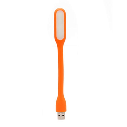 USB светильник на гибкой ножке Warm оранжевый