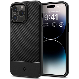 Чехол для iPhone 14 Pro гелевый Spigen Core Armor матовый черный