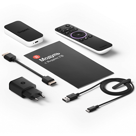 ТВ приставка андроид Яндекс Модуль c Алисой 4K YNDX-00251