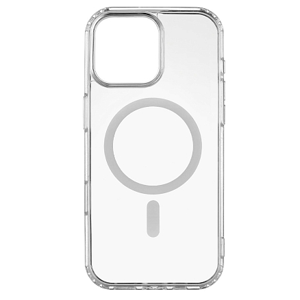Чехол для iPhone 16 Pro Max гибридный Rocket Prime MagSafe прозрачный