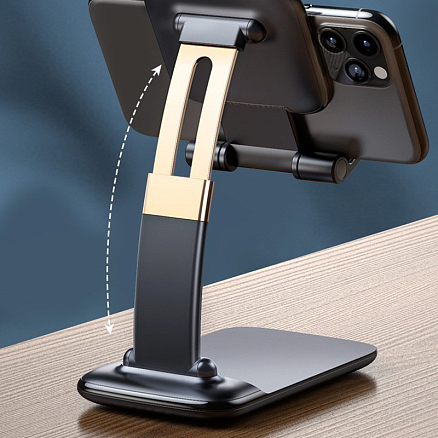 Подставка для телефона или планшета складная SeenDa E42234 черная