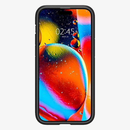 Чехол для iPhone 15 Pro Max гибридный для экстремальной защиты Spigen Tough Armor MagFit серый