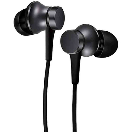 Наушники Xiaomi Mi In-Ear Basic ZBW4354TY вакуумные c микрофоном черные