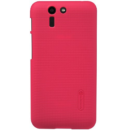 Чехол для Asus PadFone S пластиковый тонкий Nillkin Super Frosted красный
