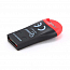 Картридер USB 2.0 для MicroSD Gembird FD2-MSD-1 черно-красный