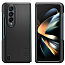 Чехол для Samsung Galaxy Z Fold 4 пластиковый тонкий Spigen Thin Fit черный