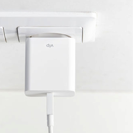 Сетевое зарядное VLP GaN Wall USB-C (белый)