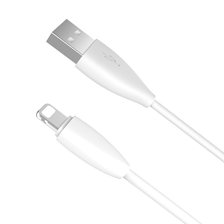 Кабель USB - Lightning для зарядки iPhone 1,2 м 2А Baseus Small Pretty белый