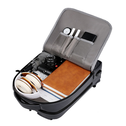 Рюкзак Miru MBP02 Emotion с отделением для ноутбука до 15,6 дюйма серый