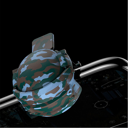 Триггеры (джойстик) для телефона Baseus Level 3 Helmet GA03 (2 кнопки) камуфляж синий