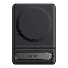 Подставка-держатель для телефона магнитная складная портативная Baseus Foldable Bracket черная