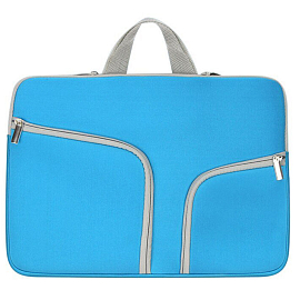Сумка для ноутбука до 13,3 дюйма неопреновая с ручками Nova NPR03 голубая