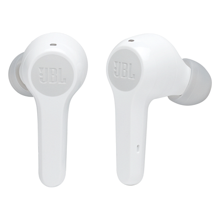 Наушники беспроводные Bluetooth JBL Tune 215 TWS вакуумные с микрофоном белые