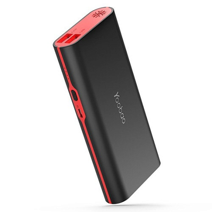 Внешний аккумулятор Yoobao YB-M10 Samurai 10000мАч (2хUSB, ток 2А)