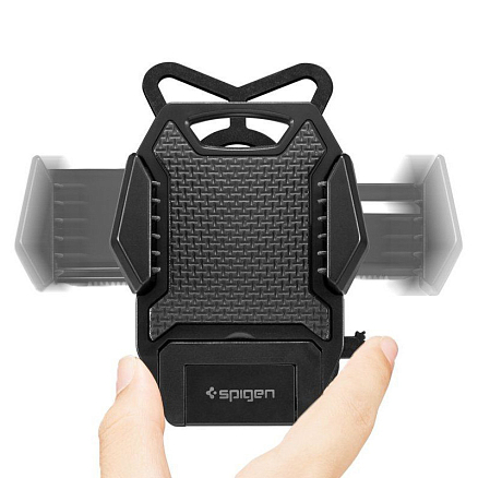 Велосипедный держатель для телефона до 6.5 дюйма на руль Spigen SGP A251 черный