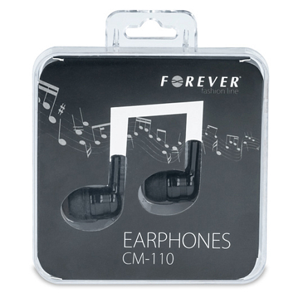 Наушники Forever CM-110 вакуумные черные