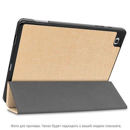 Чехол для Honor MediaPad T3 8 кожаный Nova-06 золотистый