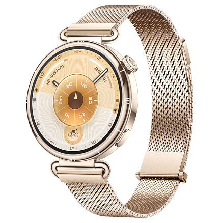 Умные часы Huawei Watch GT 6 41 мм с металлическим ремешком золотистые