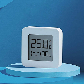 Метеостанция для дома Xiaomi Mi Temperature and Humidity 2 NUN4126GL (умный дом) белый