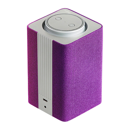 Умная колонка Яндекс Станция с Алисой YNDX-0001P фиолетовая