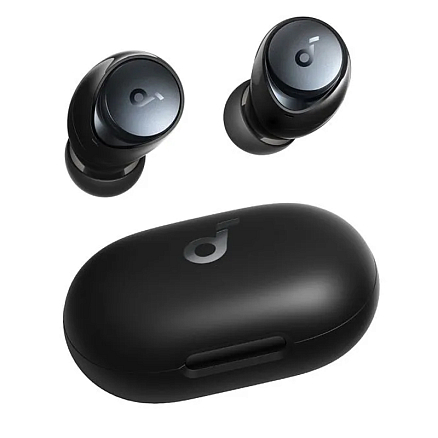 Наушники TWS беспроводные Anker SoundCore Space A40 вакуумные с микрофоном черные
