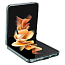 Чехол для Samsung Galaxy Z Flip 3 пластиковый ультратонкий Spigen Air Skin прозрачный