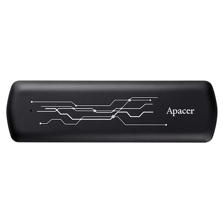 Внешний SSD накопитель Apacer AS722 1Tb Type-C USB 3.2 Gen2 черный