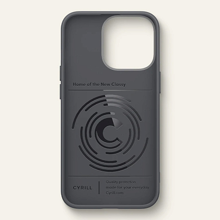 Чехол для iPhone 13 Pro гелевый Spigen Cyrill Palette Color Brick серый