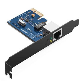 Адаптер PCI-E - RJ45 Ugreen US230 черный