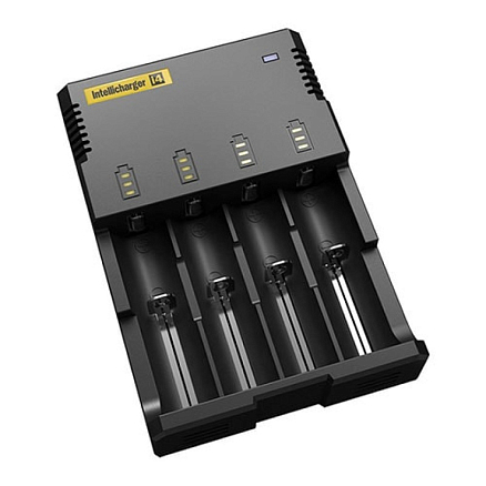 Зарядное устройство Nitecore Intellicharge New i4 для 4-х аккумуляторов AA, AAA, AAAA, С и D
