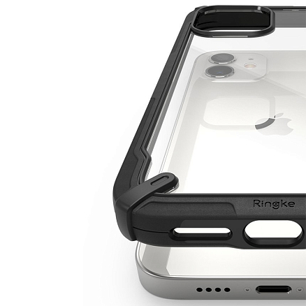 Чехол для iPhone 12 Mini гибридный Ringke Fusion X черный