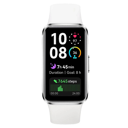 Фитнес браслет Huawei Band 10 алюминиевый белый