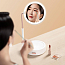 Зеркало для макияжа с подсветкой настольное Baseus Beauty Lighted Makeup Mirror белое