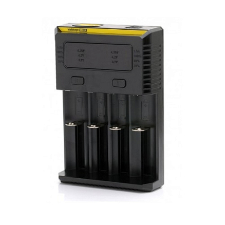 Зарядное устройство Nitecore Intellicharge New i4 для 4-х аккумуляторов AA, AAA, AAAA, С и D