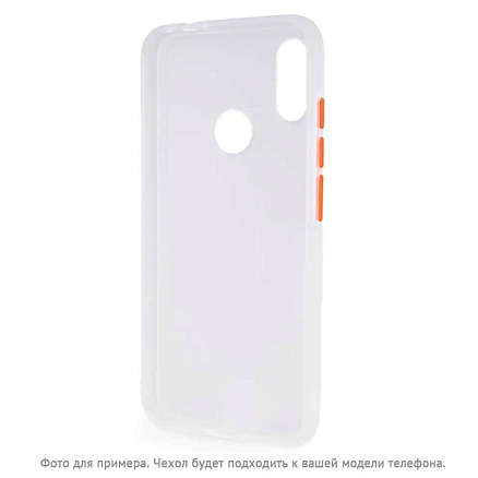 Чехол для Huawei Y8p силиконовый CASE Acrylic белый