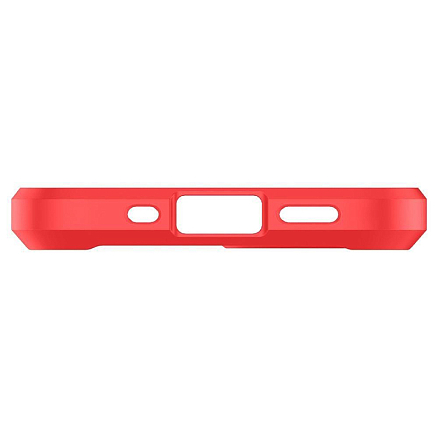 Чехол для iPhone 12 Mini гибридный Spigen SGP Ultra Hybrid прозрачно-красный