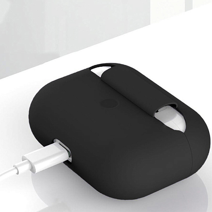 Чехол для наушников AirPods, AirPods 2 для полной защиты Tech-Protect Icon черный