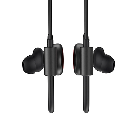 Наушники беспроводные Bluetooth Baseus Encok S17 вакуумные с микрофоном и пультом черные
