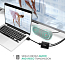 Преобразователь VGA + Audio - HDMI (папа - мама) с питанием MicroUSB Ugreen CM269 черный