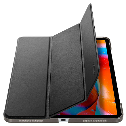 Чехол для iPad Pro 12.9 2018, 2020 книжка Spigen SGP Smart Fold черный