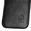 Чехол для телефона 5.1 дюйма (Samsung Galaxy S7) из натуральной кожи тонкий Bugatti SlimFit черный