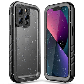 Чехол для iPhone 13 Pro гибридный Tech-Protect Shellbox IP68 черный