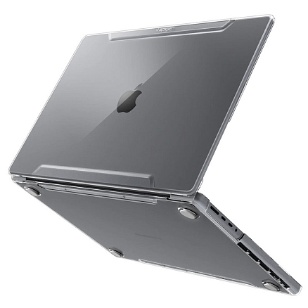 Чехол для Apple MacBook Pro 16 2021 A2485 пластиковый Spigen SGP Thin Fit прозрачный