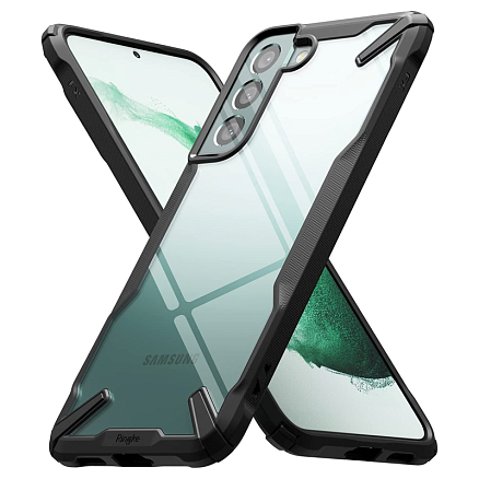 Чехол для Samsung Galaxy S22+ гибридный Ringke Fusion X черный