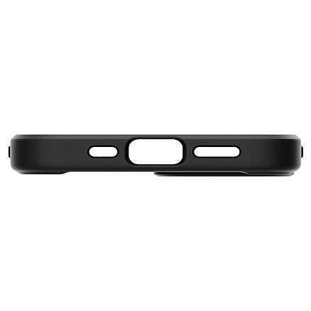 Чехол для iPhone 13 гибридный Spigen Ultra Hybrid матовый прозрачно-черный