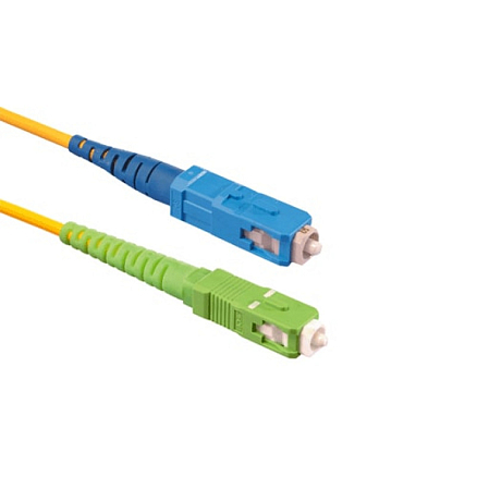 Оптический патч-корд SC/APC-SC/UPC Simplex 5 м Dtech