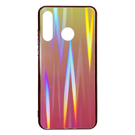Чехол для Huawei P30 Lite пластиковый CASE Aurora розовое золото